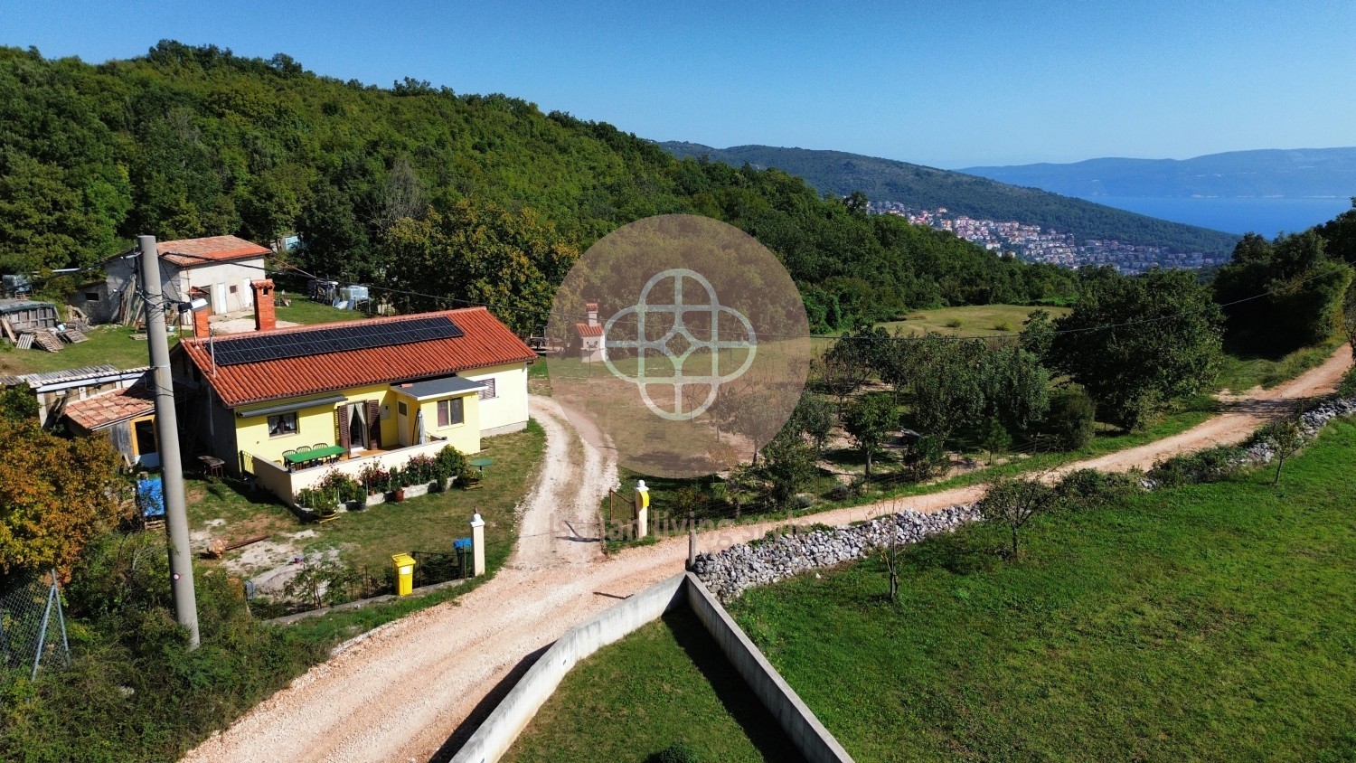 Photo of House in a secluded location near Labin with seaview and a large plot of land!