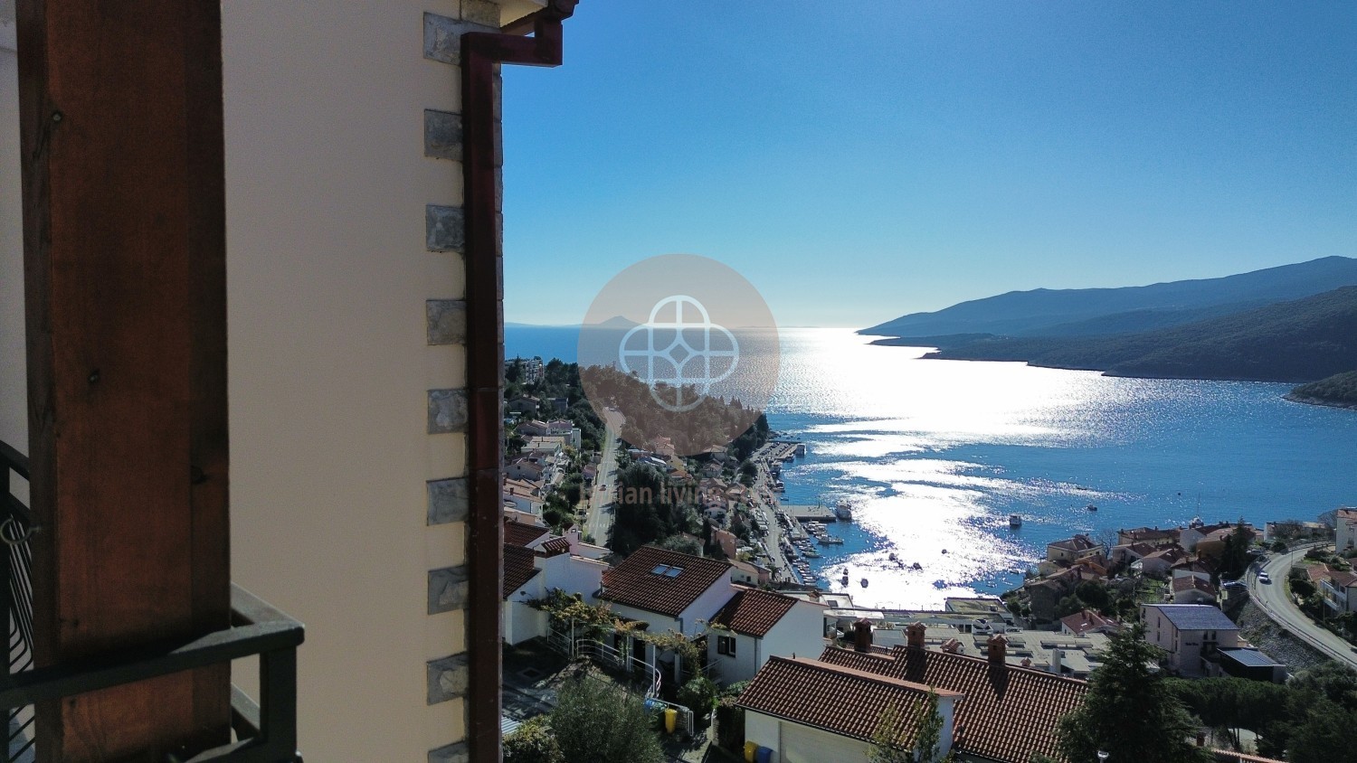 Photo of Luxury apartment with sea view # Separate access, private yard + parking! * ISTRIA, RABAC