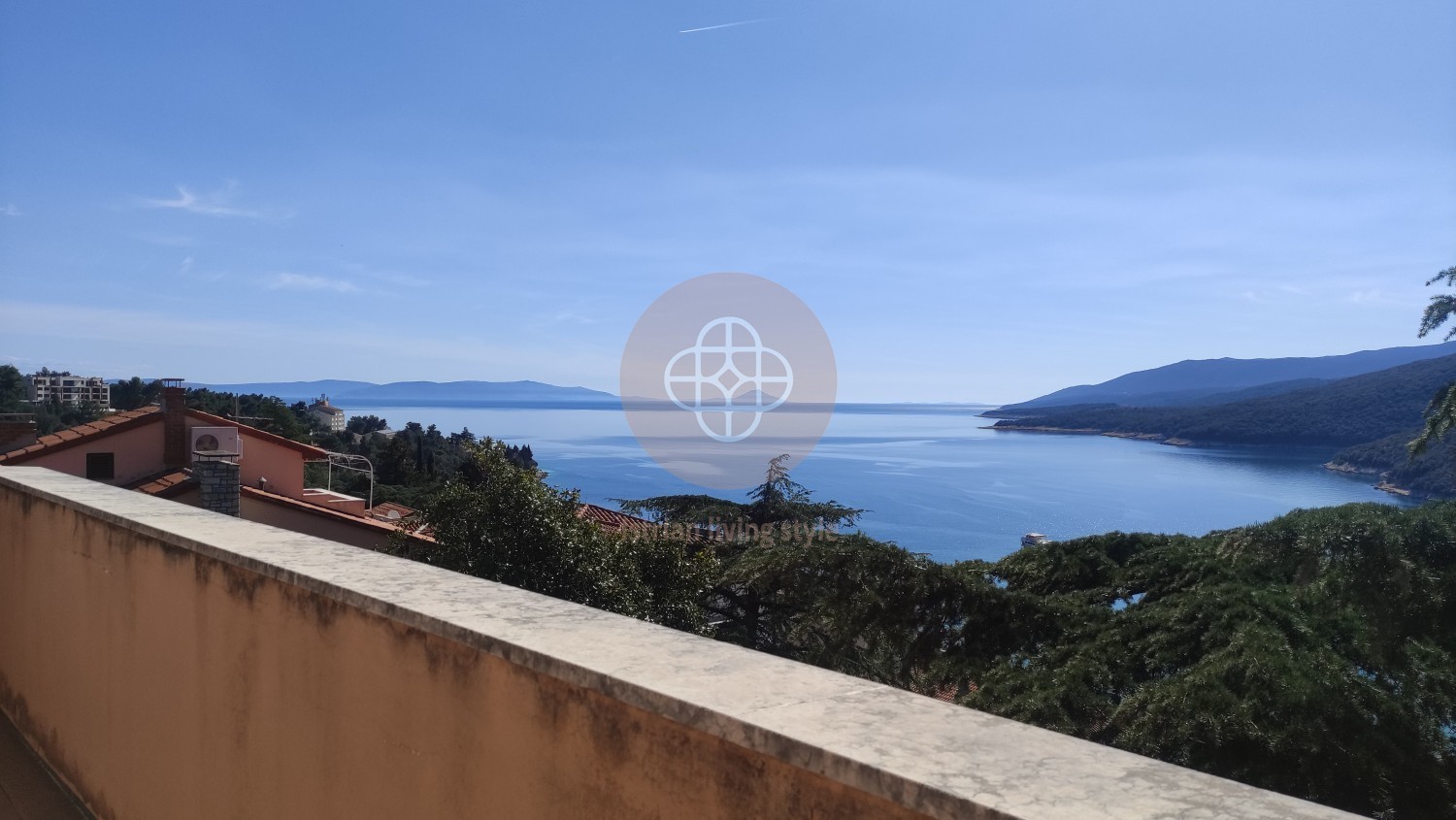 Photo of A house in Istria with a magical view of the sea and islands! # RABAC