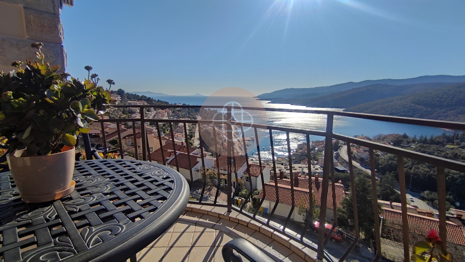 Photo of Luxury apartment with sea view # Separate access, private yard + parking! * ISTRIA, RABAC