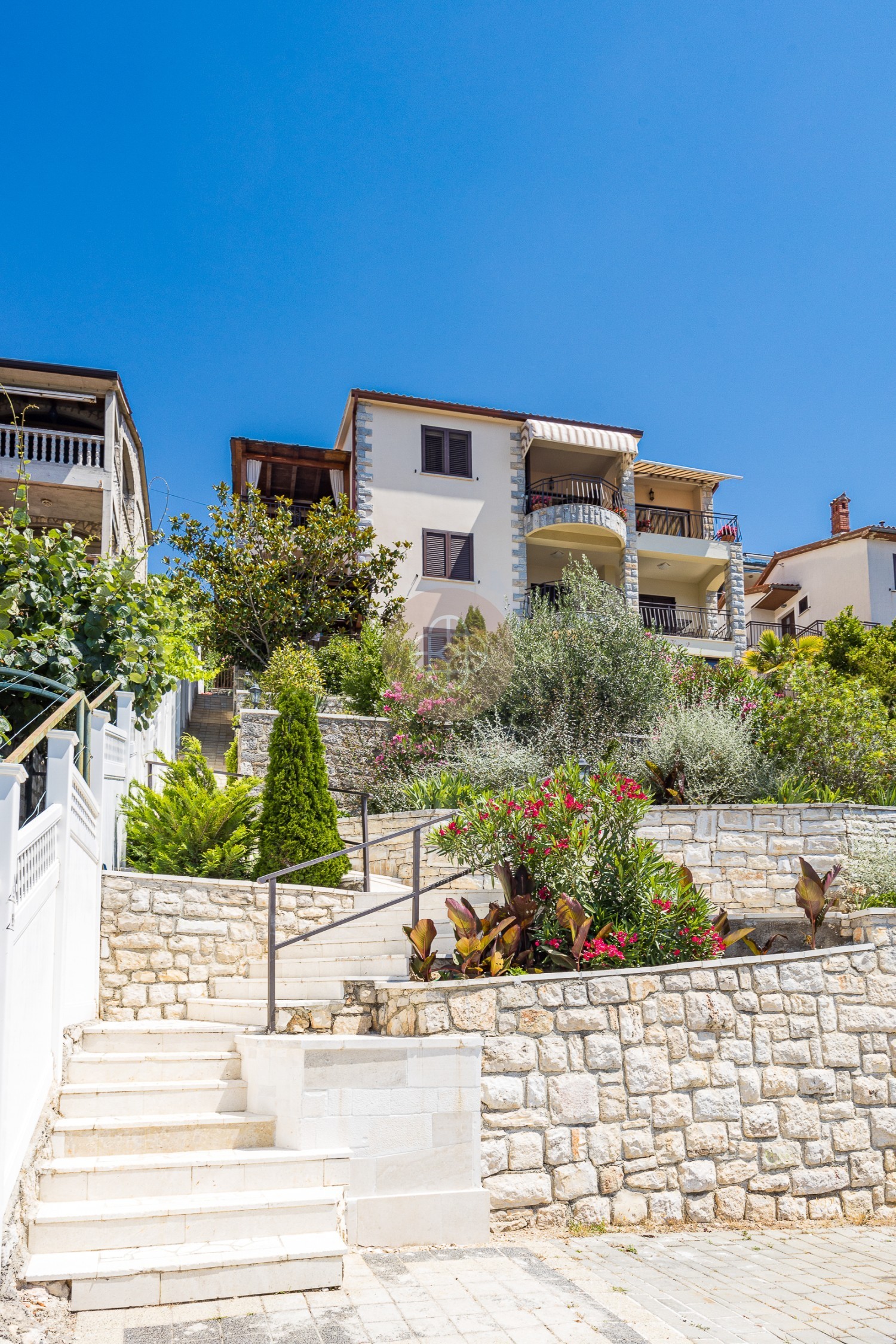 Photo of Luxury apartment with sea view # Separate access, private yard + parking! * ISTRIA, RABAC