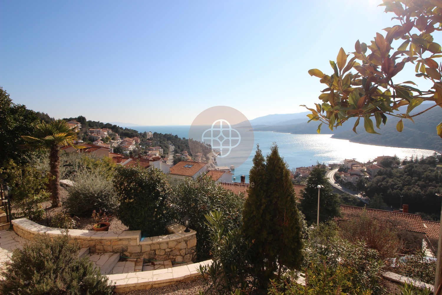 Photo of Fantastic apartment house in Rabac with a sensational view of the sea