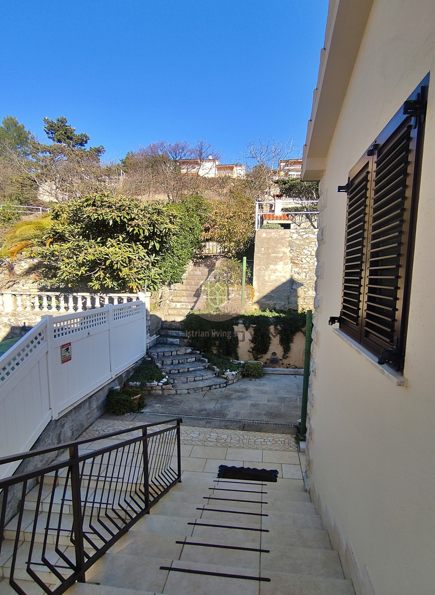 Photo of Luxury apartment with sea view # Separate access, private yard + parking! * ISTRIA, RABAC