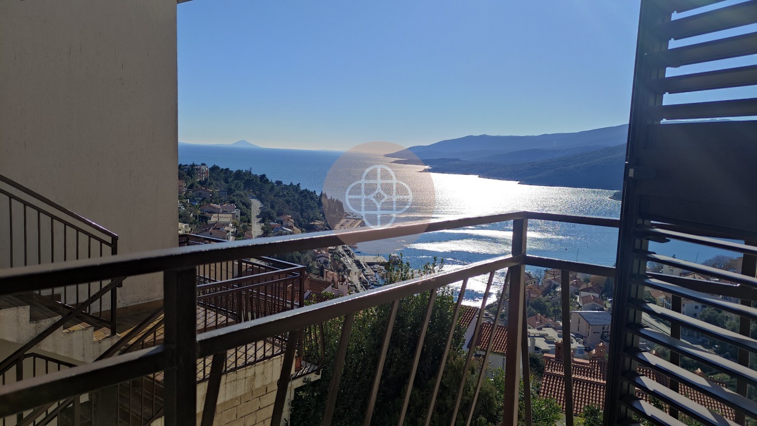 Photo of Luxury apartment with sea view # Separate access, private yard + parking! * ISTRIA, RABAC