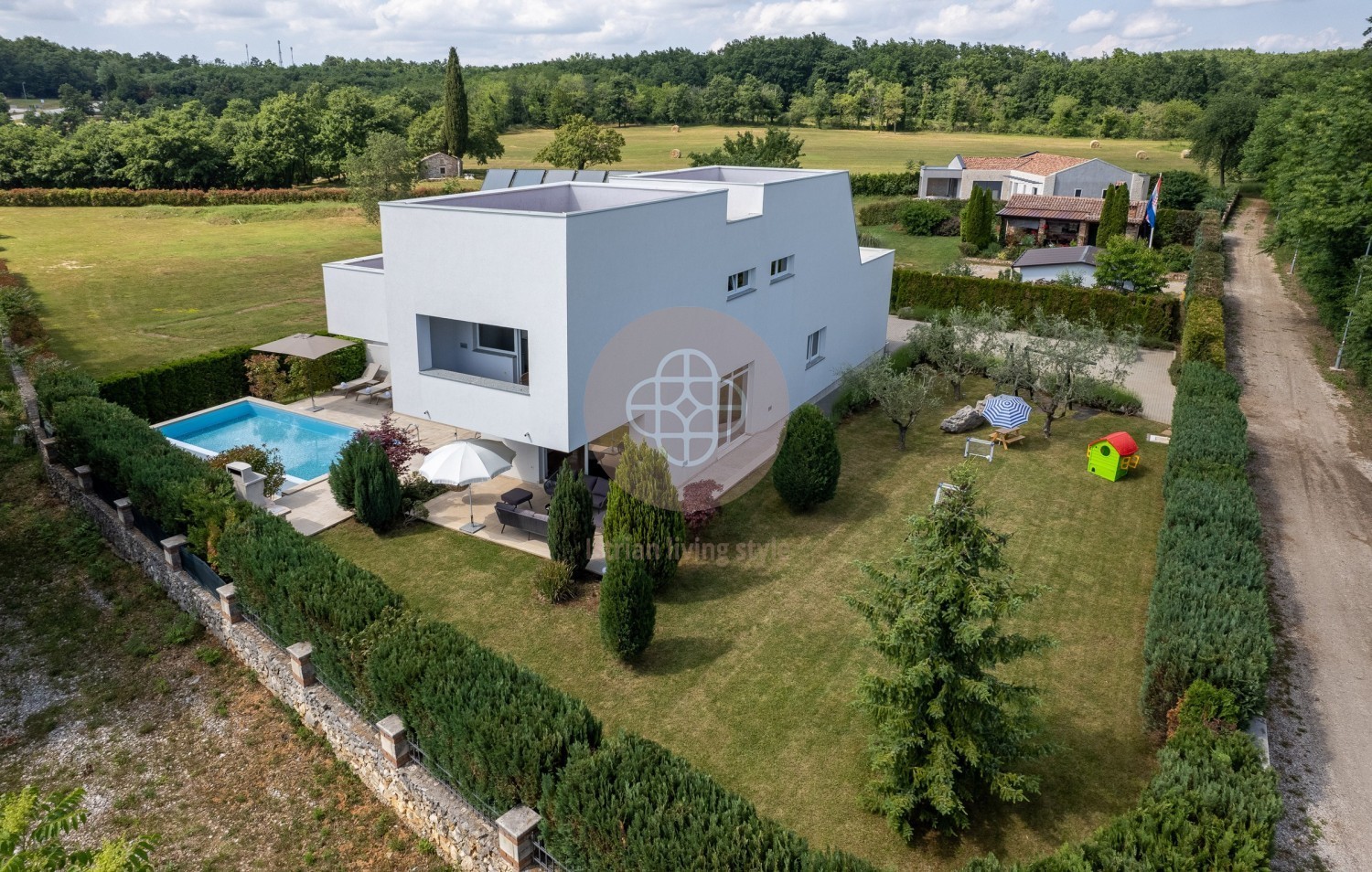 Photo of A beautiful modern villa in the heart of Istria with an indoor pool