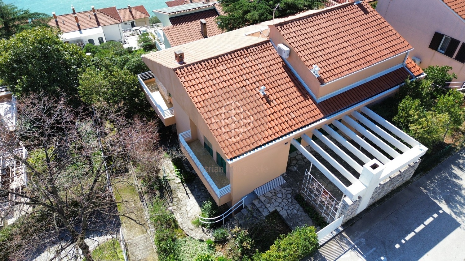 Photo of A house in Istria with a magical view of the sea and islands! # RABAC