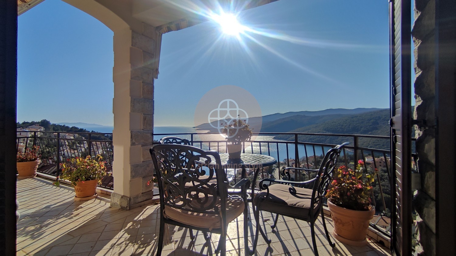 Luxury apartment with sea view # Separate access, private yard + parking! * ISTRIA, RABAC Accommodation in Labin