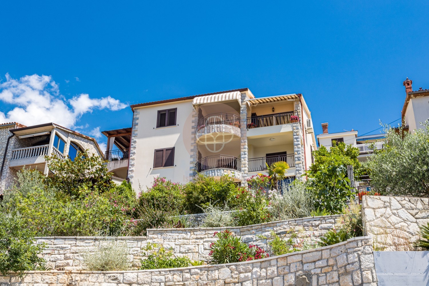 Photo of Luxury apartment with sea view # Separate access, private yard + parking! * ISTRIA, RABAC