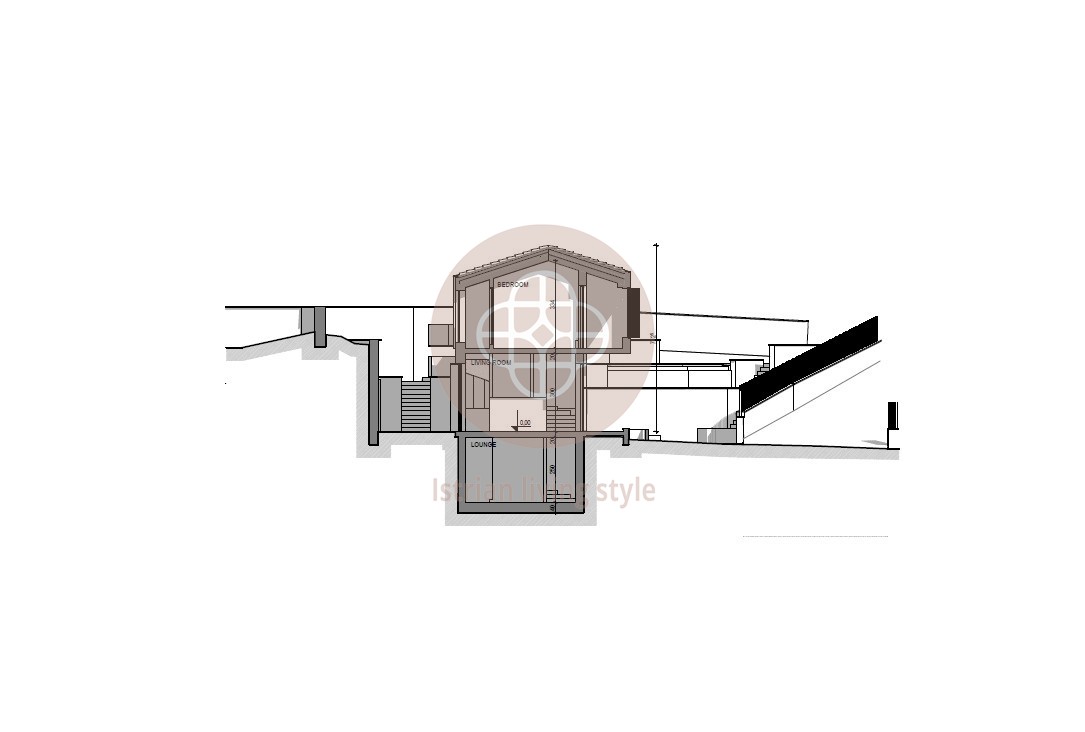 Photo of Stone house by the sea for reconstruction and 2 building plots with a project! Sea view / 550 m from the beach / ISTRIA