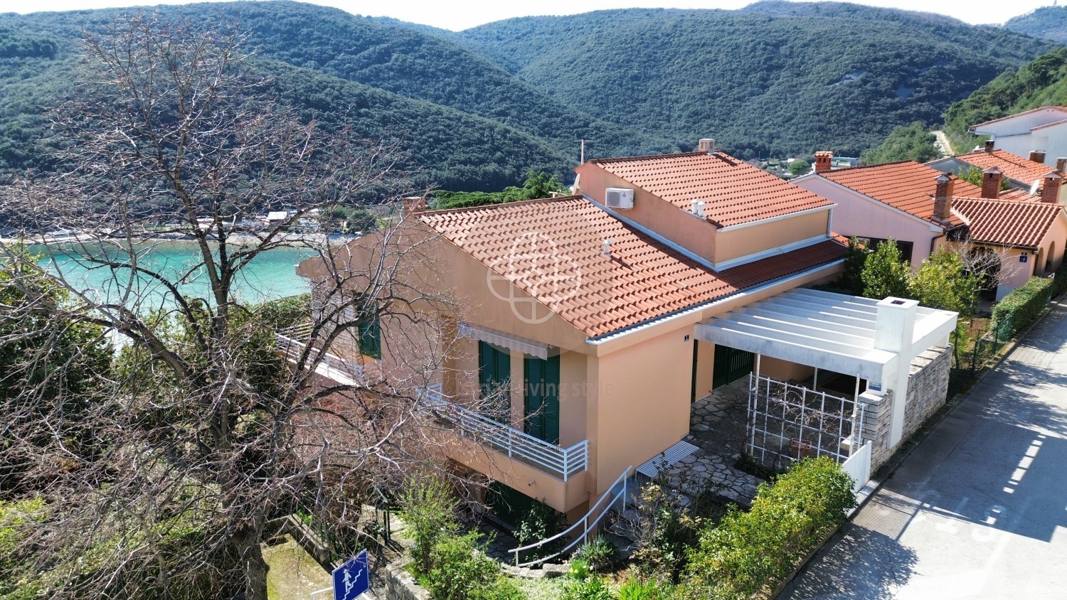 Photo of A house in Istria with a magical view of the sea and islands! # RABAC