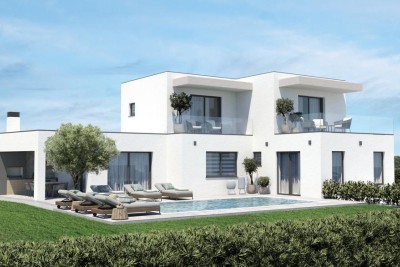 Moderner Neubau in einem kleinen Ferienort 9 km vom Meer entfernt - Istrien!